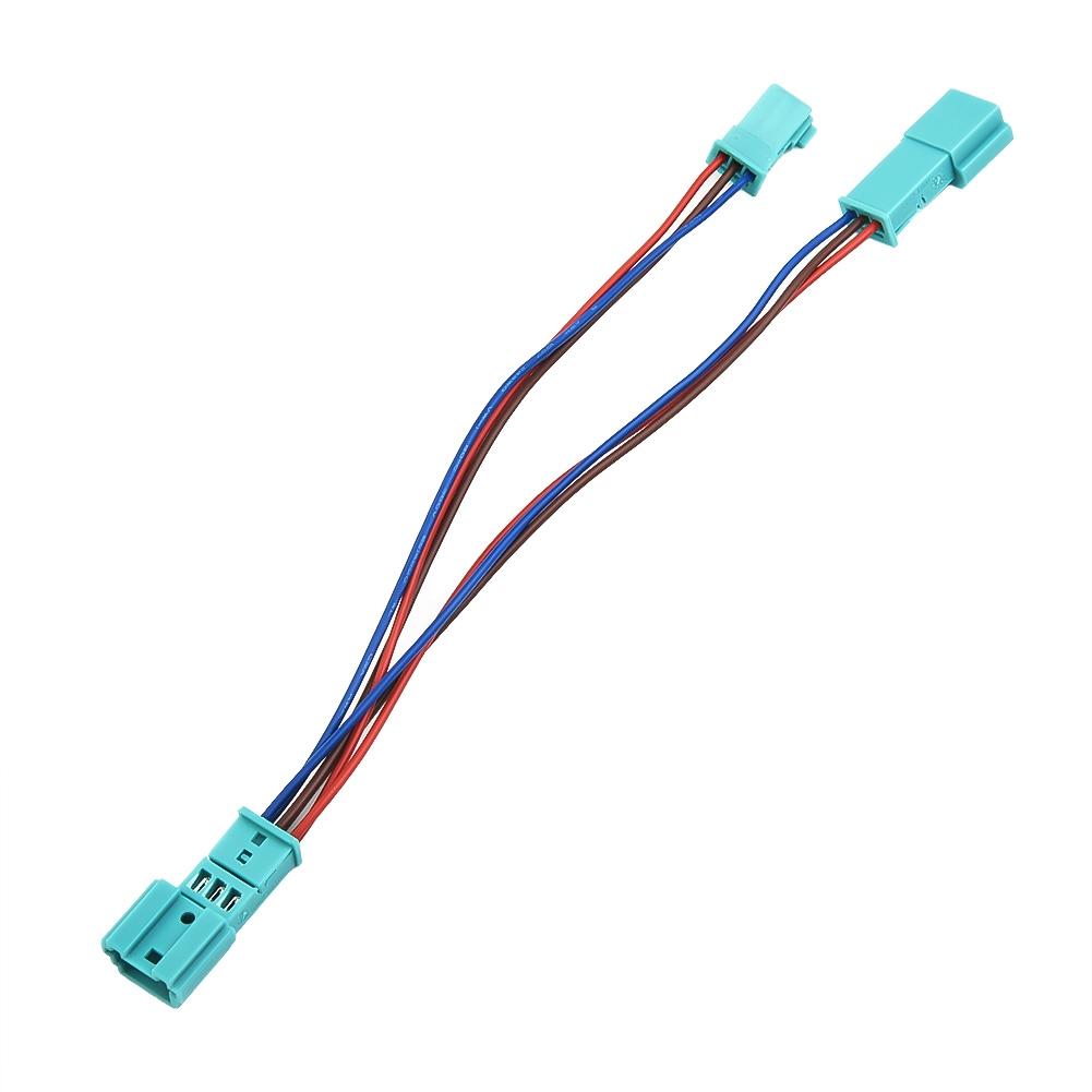 19cm LED Y Cable 7.5in Blue Car Auto Ambient Light