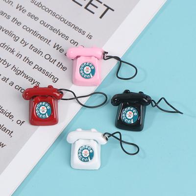 Decorazione Casa delle Bambole Telefono Retrò Per Uso Bambola Telefono in Miniatura Giocattoli per Bambini