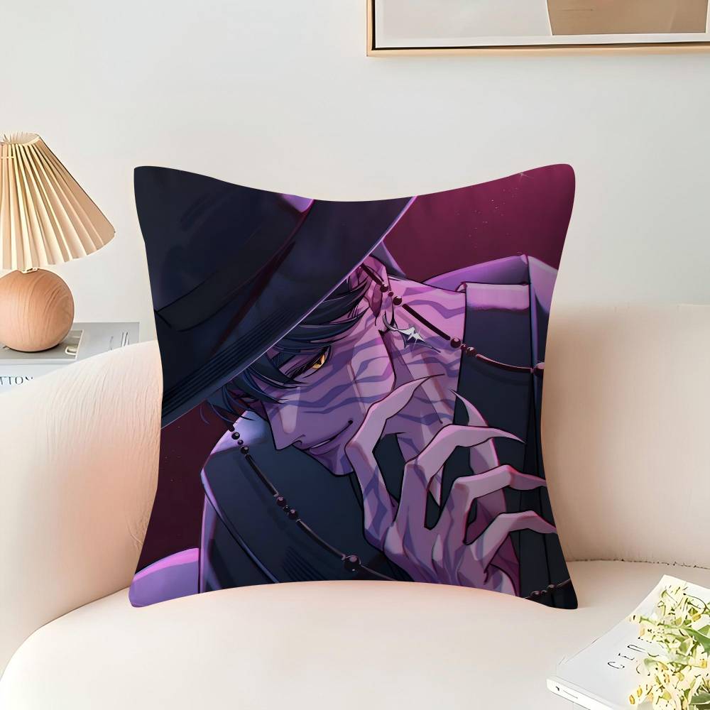 

Jinu Kpop Demon Hunters Cushion Cover Inches Farmhouse Decor Home Throw Pillow Covers For Couch Decorations 16x16Inch