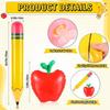 Giant Inflatable Pencil Toy Large Pvc Simulation Pencil Inflatable Stick Prop Blow Up Toy For Kids Party Game Photo Booth Decor