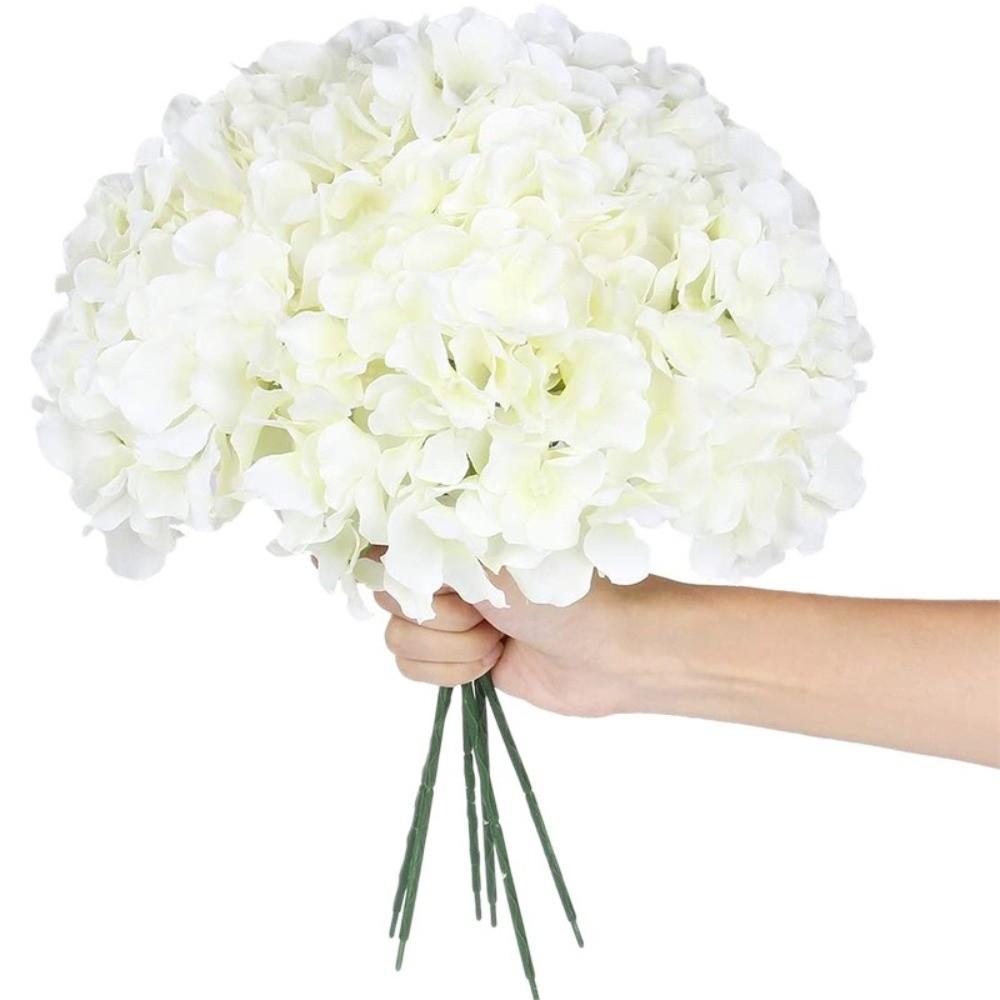 Silk Cloth Fake Flower Ball Dyed Edged Simulation Flowers Chrysanthemum  Valentine's Day Gift