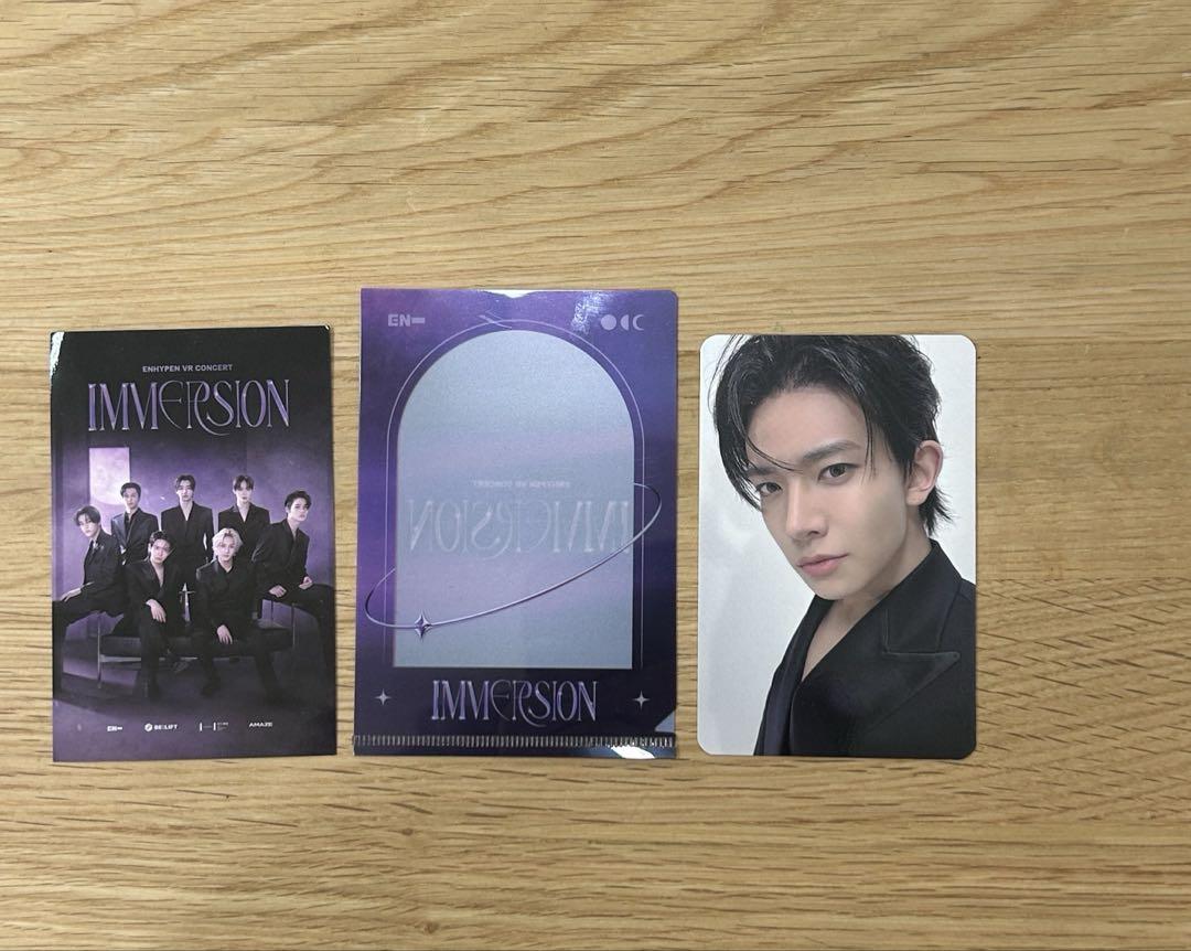 

[Б/У] ENHYPEN VR IMMERSION Коллекционная карточка Хисын Бонус за быстрый старт