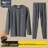 Septwolves Men's Thickened Thermal Underwear Set