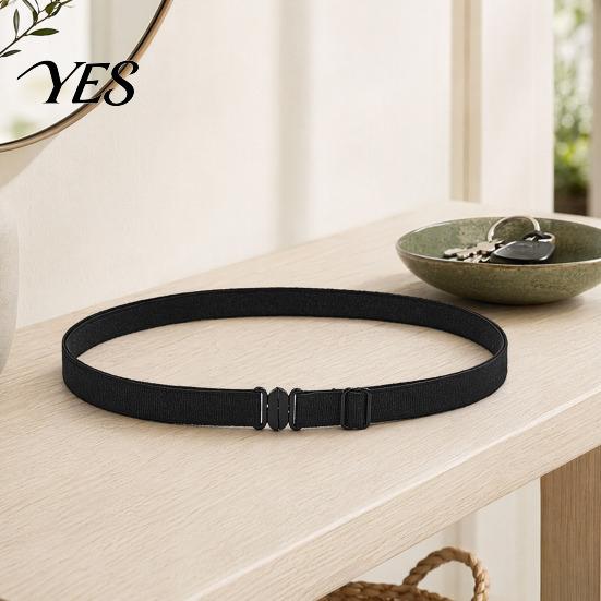 Vielseitiges Bauchband-Gurtband, verstellbares Passformband, Damen Gürtel mit super elastischem Zugband, flexibles Band, dehnbare Unterstützung für vielseitiges Shirt