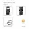 MORELLATO LEVY Calfskin Watch Strap, 20mm, Black, with Replacement Tool [Officially Imported] X5045A61019020