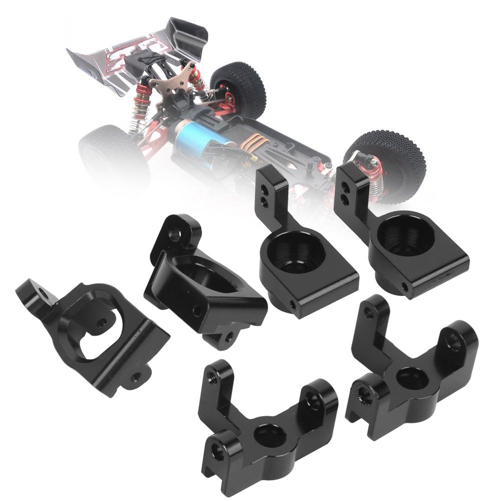 Front Wheel Seat Rear Wheel Seat C Shaped Seat Fit for 1:14 144001 RC Car(Black )