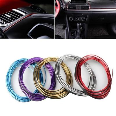 Car Interior Decorative Strips: Door & Instrument Panel Gap Trim (3/5M)