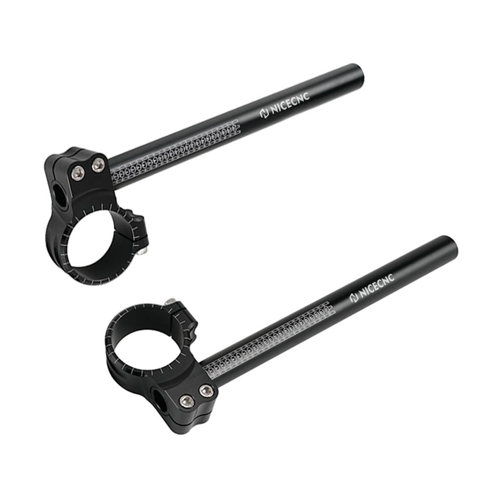 For 2005-2018 Yamaha R1 R6 Handlebar 50mm Fork Motorcycle Clip-Ons Handlebars for Kawasaki Ninaja ZX6R 03-08 13-18 ZX10R 04-2018