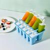 10 Pieces Popsicle Molds Silicone BPA Free Popsicles Easy to Remove for Convenient Use
