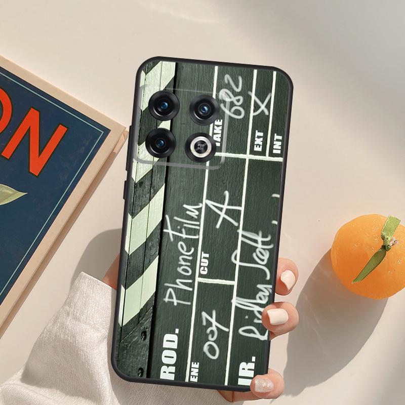 Film Movie Maker Clapperboard Take Case For OnePlus 15 13 12 11 13R 12R 10T 8T 13T OnePlus Nord 5 CE 3 2 4 Lite N20 N30 Cover