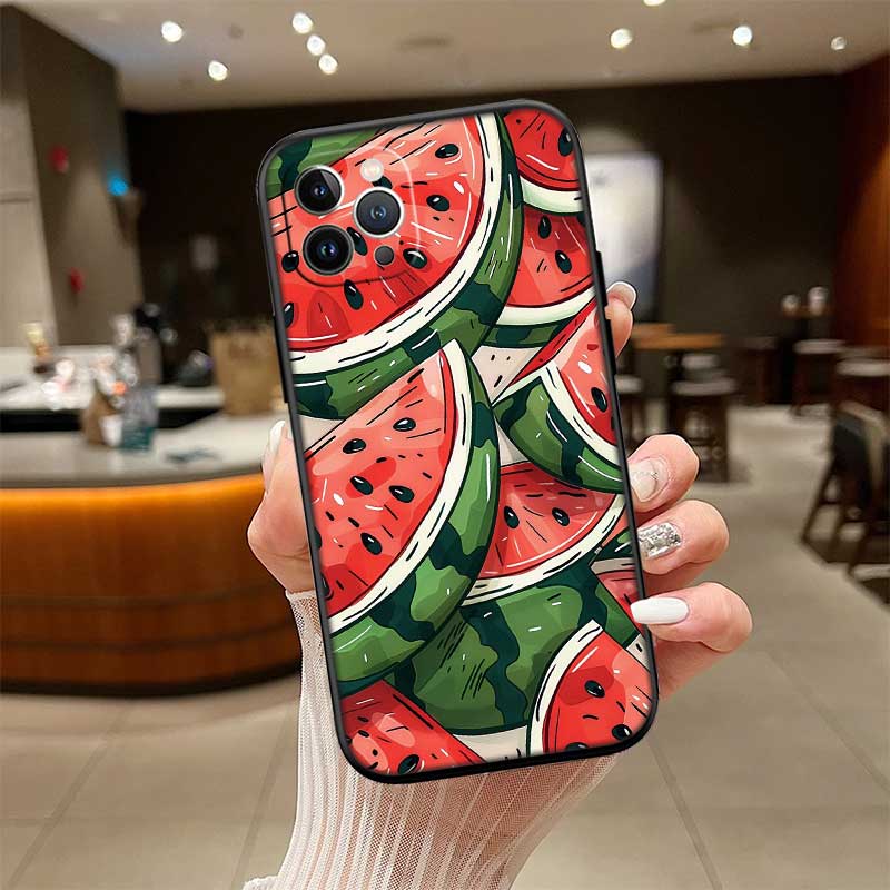 UP19 Cartoon Fruit Watermelon New High-End Shell Phone Case for Redmi Note 8 9 Pro Max 9S 9T 9C NFC 8T 8A 10A A4