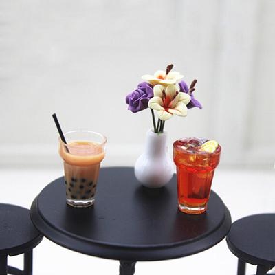 1buc 1:12 Model de scenă în miniatură pentru mâncare și joacă pentru restaurant de ceai