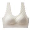 Plus Size Seamless Lace Wireless Support Bra for Women