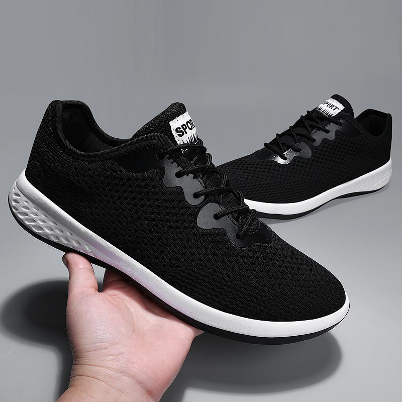 38-49 Spring/Autumn Men's Low Low Light Symnoma Net Breathable Large-size Running Shoes Casual Sports Shoes