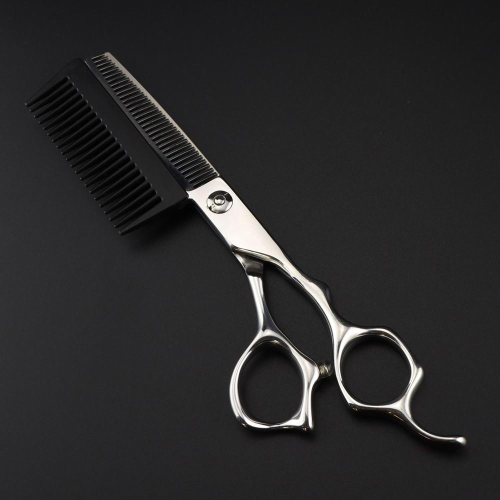 Professional JP440c Steel 6 '' Removable Cut Hair Scissors with Comb Haircut Barber Makas Thinning Shears Hairdressing Scissors