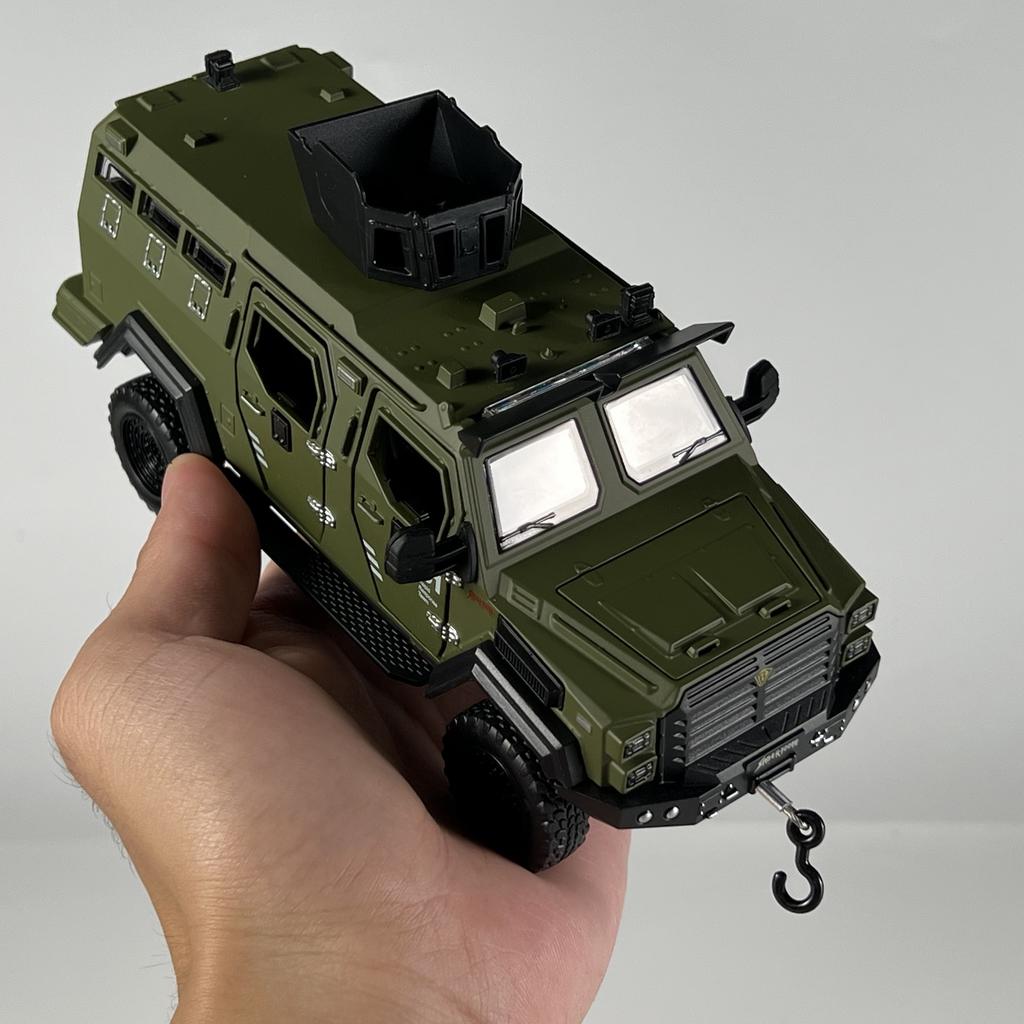 FETG4 1:32 Ford F-550 Strengthened 4*4 Off Road Special Vehicles Alloy Diecast Model Car Children's Toy Car Military Series Hobby Gift