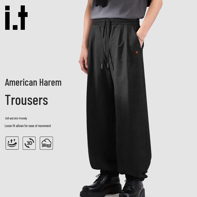 Fingercroxx Men s Casual Harem Jogger Pants XL