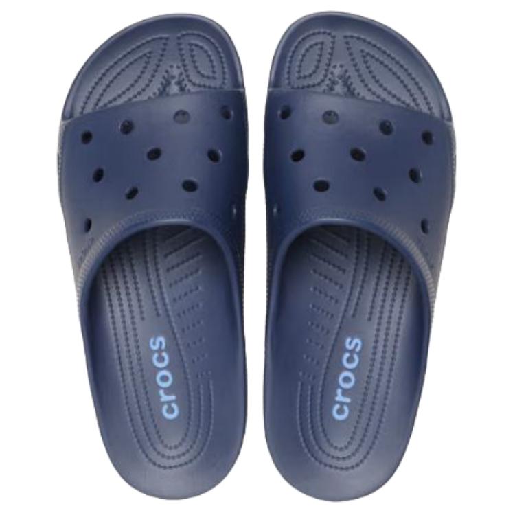 Crocs Slide Slippers Men's Marine Blue 213298-410