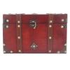 Treasure Chest Storage Box Antique Exquisite Wooden Jewelry Box for Movie Props Window Display