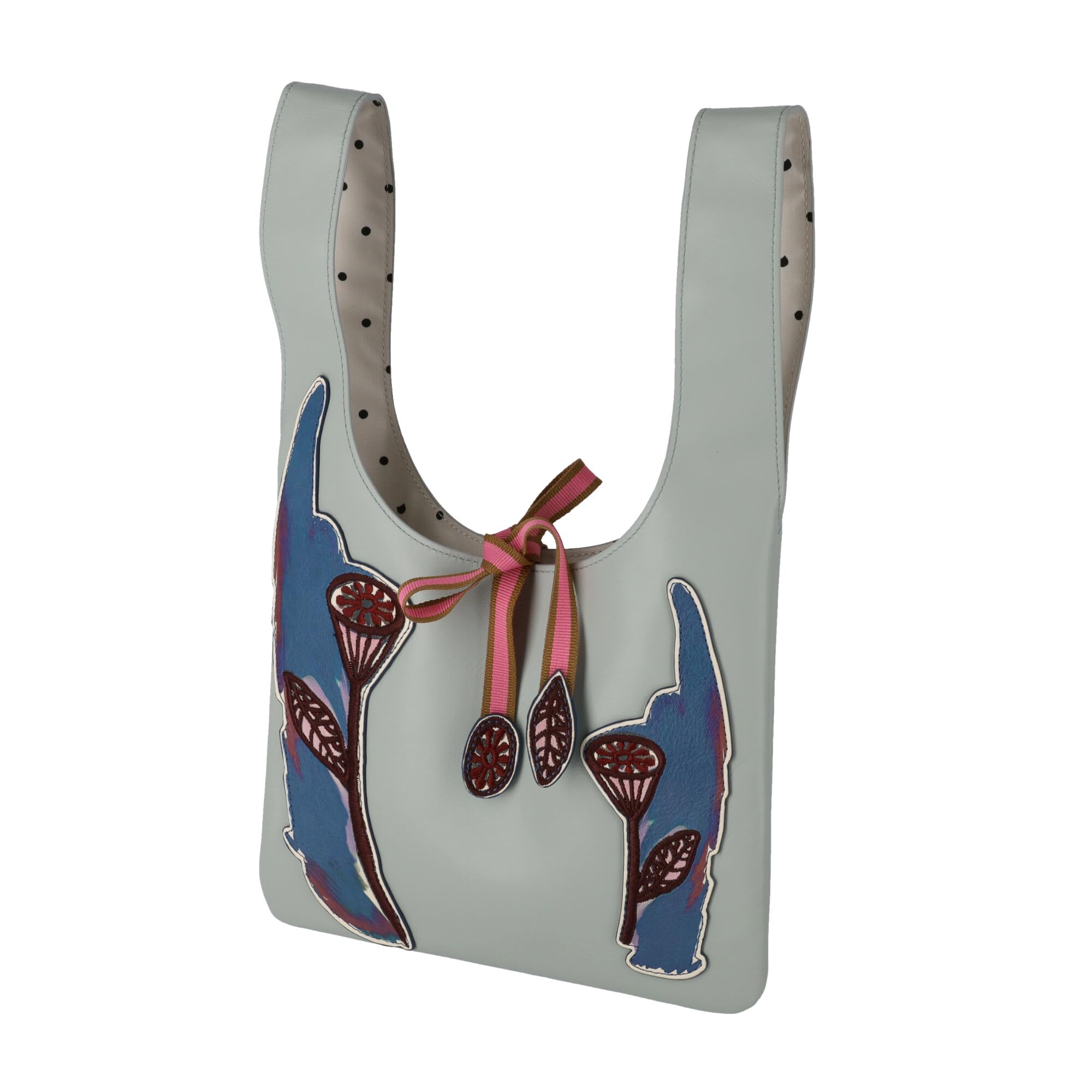 

Женская сумка Tsumori Chisato с цветочной вышивкой