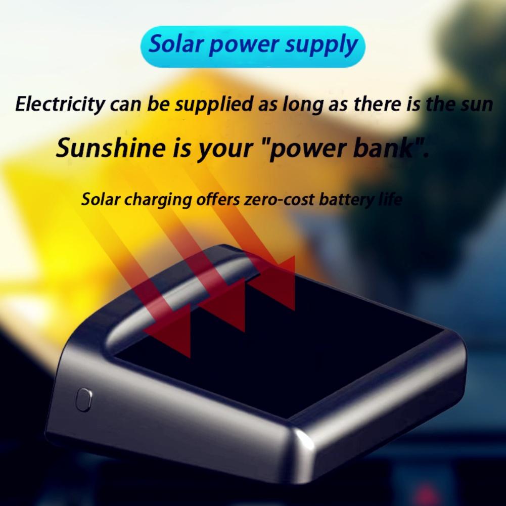 1pcs Car Speedometer Solar Head Up Display GPS Digital Intelligent Light Sensing HUD Speed Hud Display Digital Auto Electronics