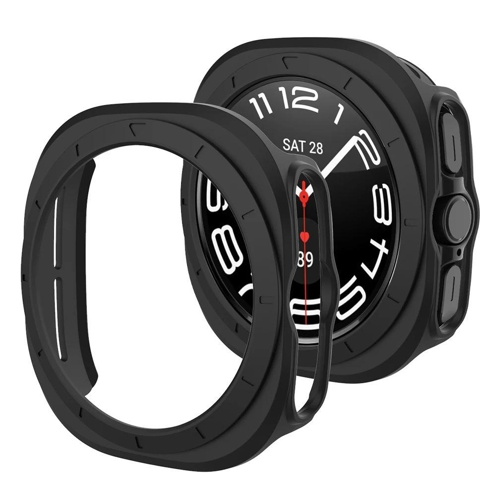 PC Matte Watch Case For Samsung Galaxy Watch 7 Ultra Case Hollow Hard Protective Cover For Galaxy Watch 7 Ultra 47mm Accessories