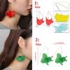 Multicolored Fashion Resin Flower Long Earrings 2019 New Designs Bohemia Handmade Petal Dangle Earrings For Women Gift
