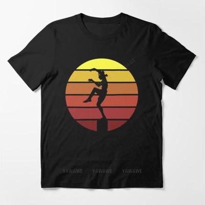 Cotton Teeshirt Man Fashion T Shirts Vintage Crane Kick Karate Kid 80s Nostalgia Essential T Shirt Male Sleeve Casual Tops