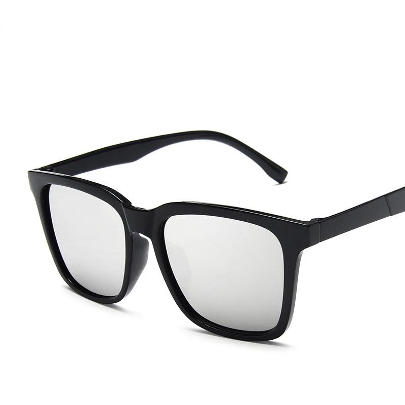 

Новые мужские солнцезащитные очки Пластиковые Oculos De Sol Мужская мода Квадратные Очки для вождения Дорожные солнцезащитные очки Защита глаз MULTI серебряный