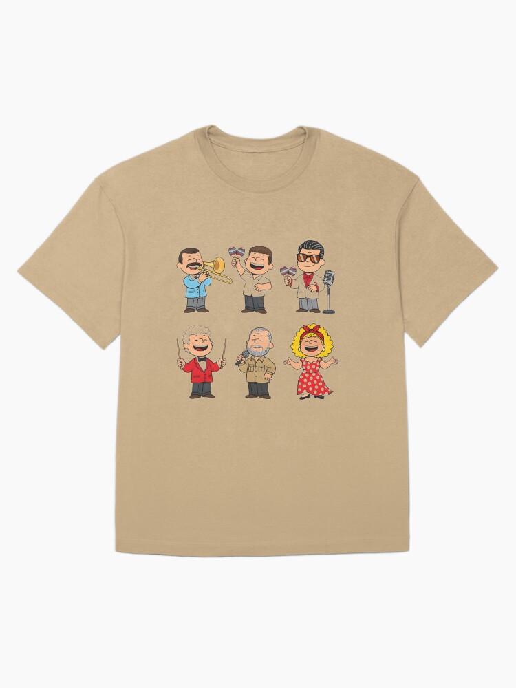 Héctor Lavoe Iconic Fania Era Salsa Legends: Tito Puente, Celia Cruz, Hector Lavoe Vibes | Limited Edition Oversized T-Shirt