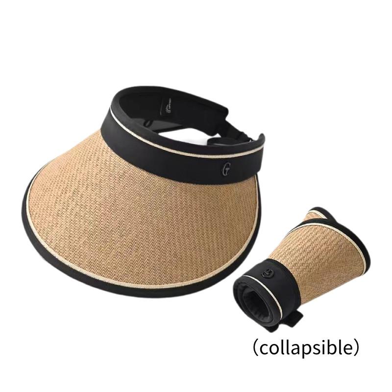 Summer Women's Wide Brim Straw Sun Hat For Uv Protection Stylish And Adjustable