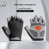 Gants de Cyclisme Mi-Doigts Hommes Femmes Antidérapants Amortissants Respirants Été Vélo Sans Doigts Sports Gymnastique Entraînement Vélo