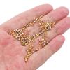 100PCS/Bag Copper Beads For DIY Handmade Jewelry