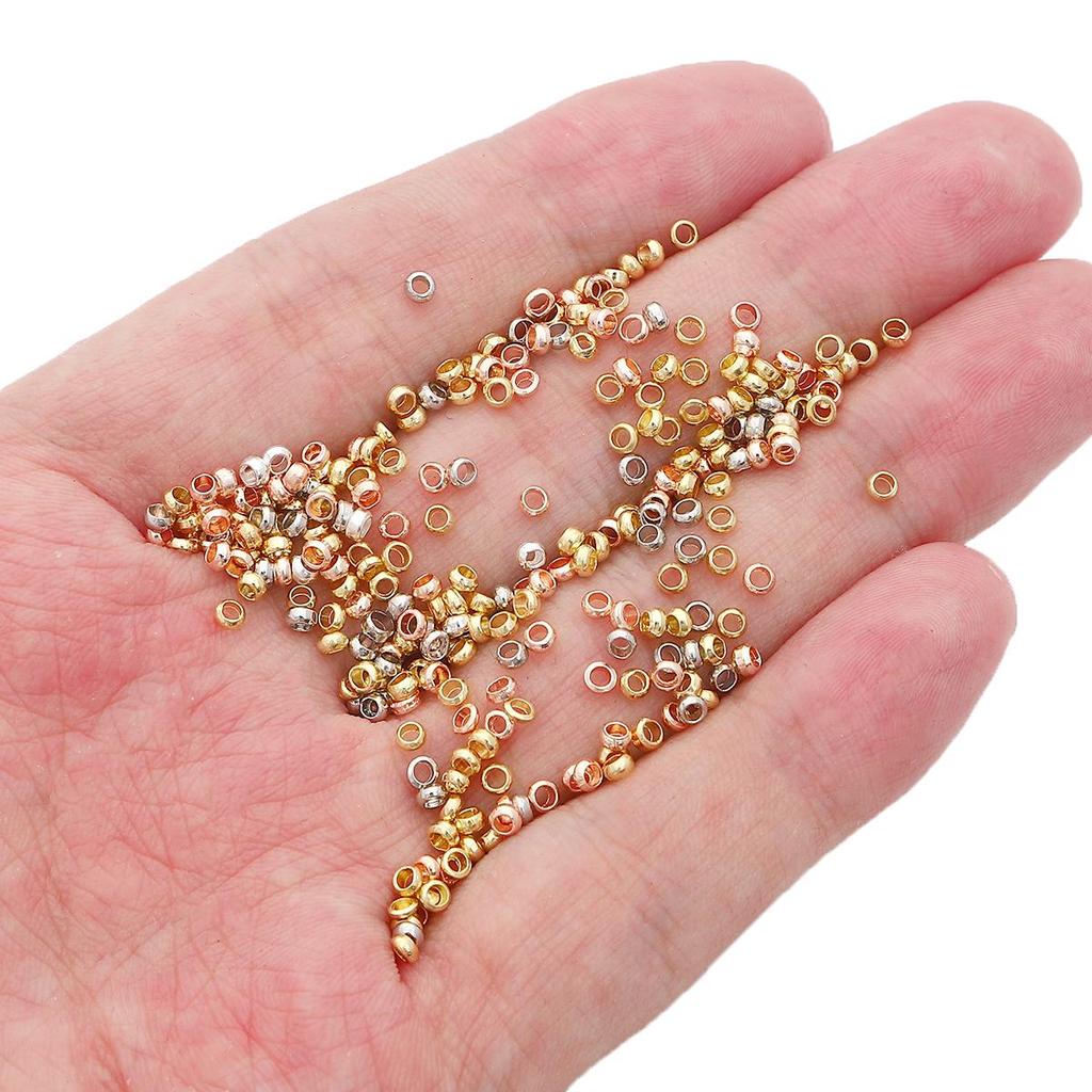 100PCS/Bag Copper Beads For DIY Handmade Jewelry