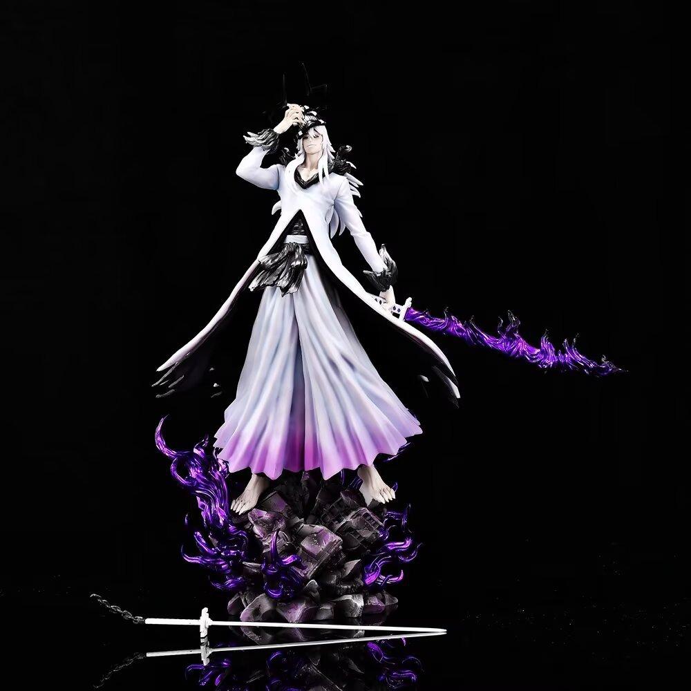 31-33cm Bleach Kurosaki Ichigo Two Forms Large Anime Figure Model Statue Boys Collection Desktop Decoration Ornament Toys Gifts Kurosaki Ichigo