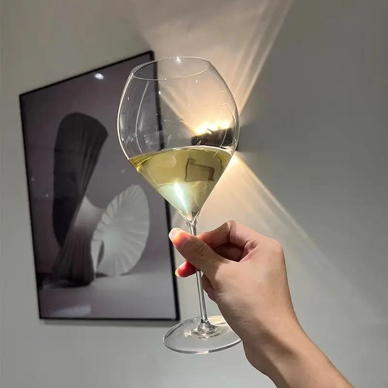 500ml Large Ultra-thin Sheer Red Wine Glasses White Wine Glasses Sparkling Wine Champagne Glasses Bar Barware