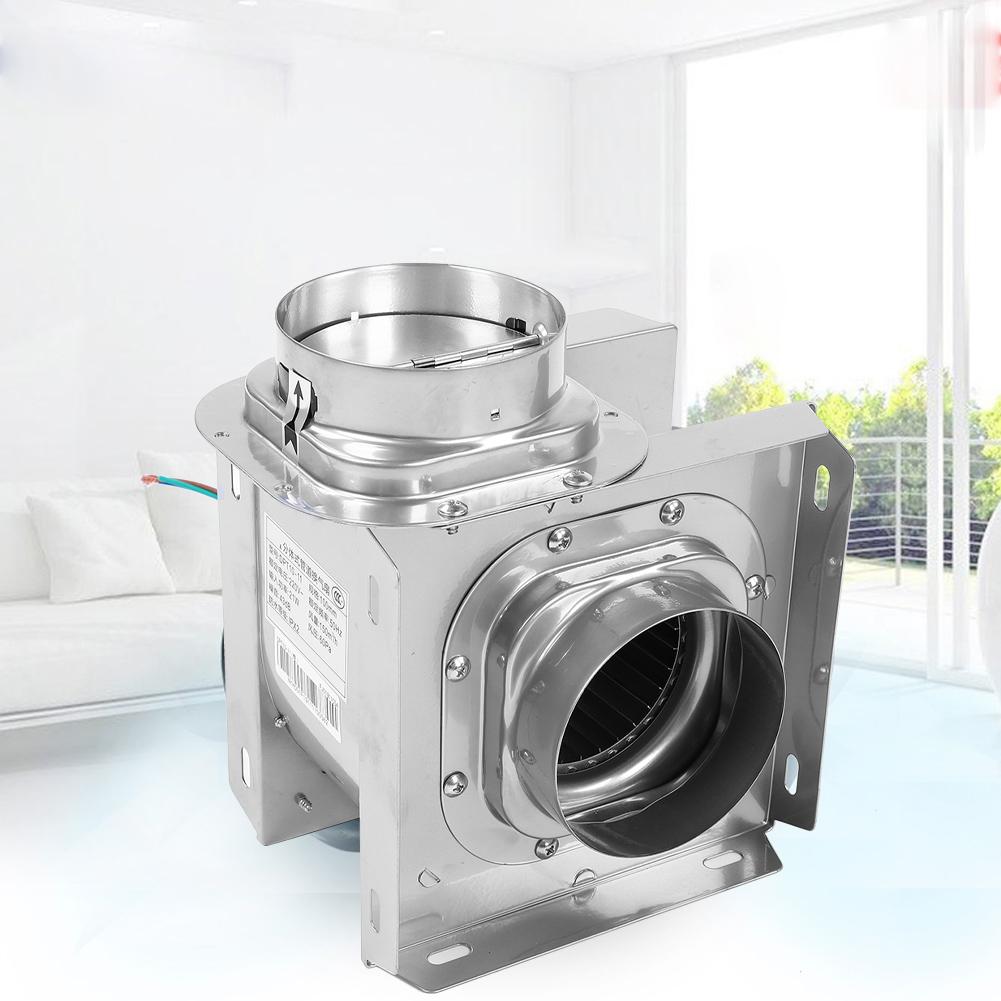 4in Exhaust Duct Fan Hotel Bathroom Pipe Concealed Silent Ventilating Ventilation Fan 220V