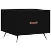 VidaXL Table basse Noir 50x50x40 cm Bois d'ingénierie 829334