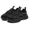 FILA Fabric Retro Sports Abrasion Resistant Breathable Low top Casual Shoes Unisex Black Korean Style 1RM02263E_001