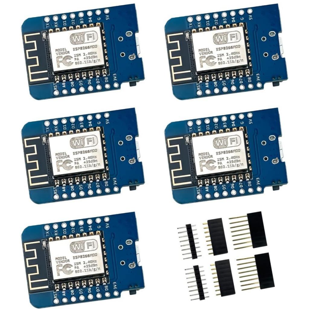 1-10PCS WeMos D1 Mini TYPE-C USB ESP8266 ESP-12F CH340G V2 Module WiFi D1 Mini Development Board 3.3V With Pin For Arduino