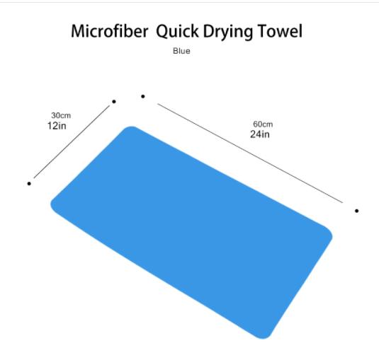 Cooling Towel Breathable Chilly Towel Sports Towel with Storage Box Yoga Towel Gym Towel for Indoor & Outdoor Activities