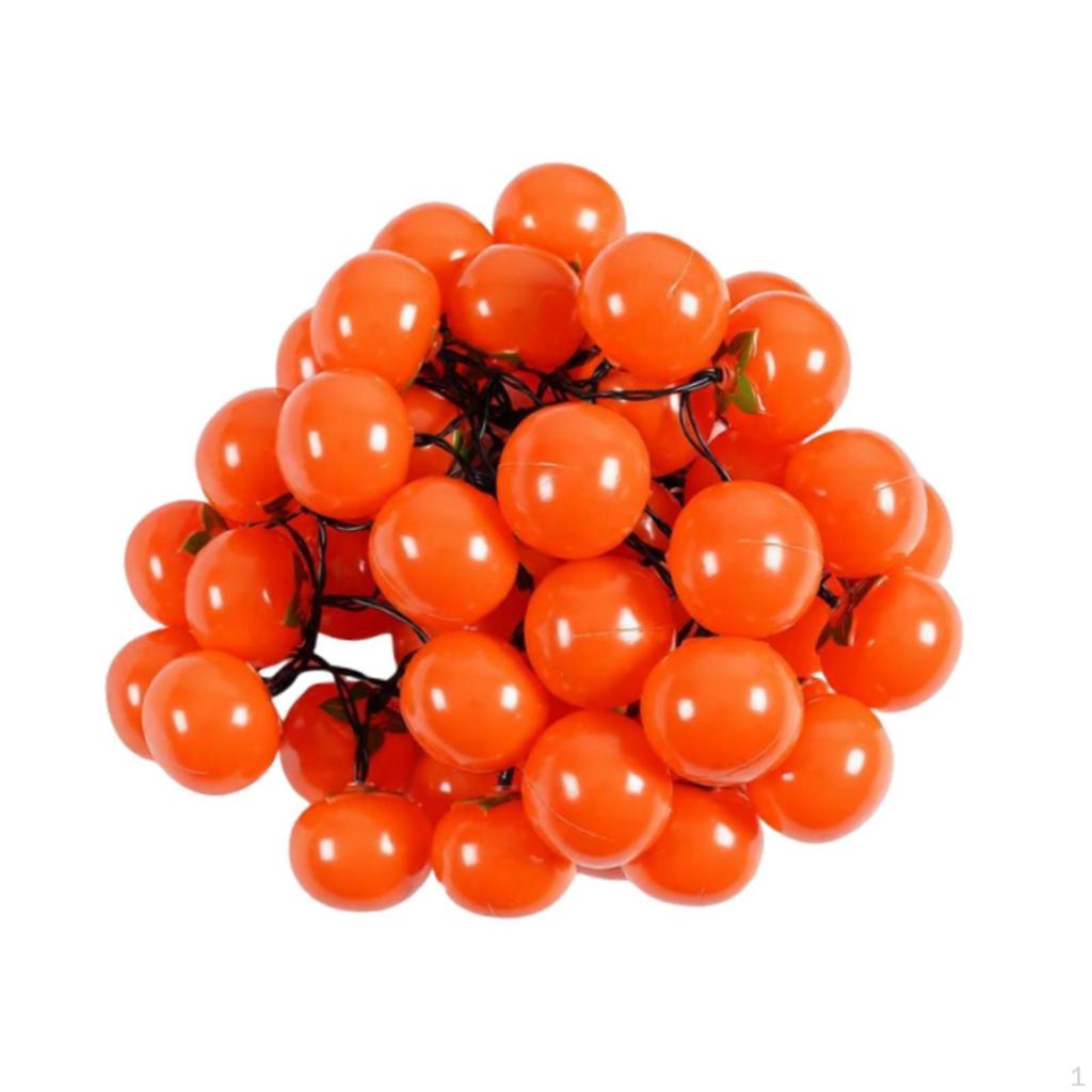 String Lights Persimmon Pendant DIY Hanging for Gazebo Tree Holiday