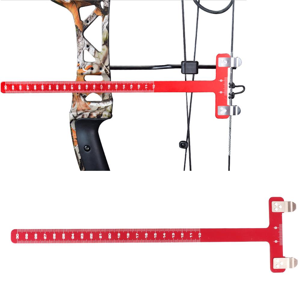 Bow String Nocking Points Pliers Set T Ruler Nocking Buckle Pliers Kit Archery Compound Pulley Bow Turning Kit