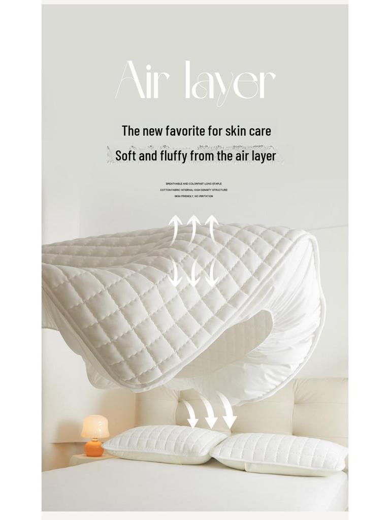 Premium Waterproof Mattress Cover: Quilted, Urine-Proof Protector for Mothers and Babies, All-Season Simmons-Style Bed Cover.