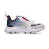 Li Ning Kids Comfortable Non-Slip Waterproof Low-Top Running Shoes Kids Sneakers White Blue YKCT156-7