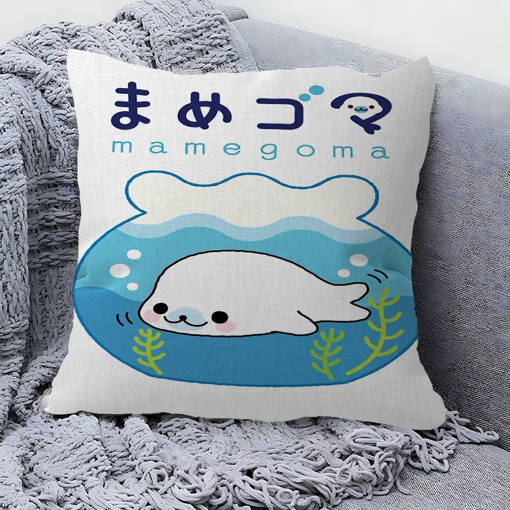 Kawaii Cartoon Mamegoma CUTE Cushion Cover Decorative Pillow Sofa Home Decor Case Pillow Cases