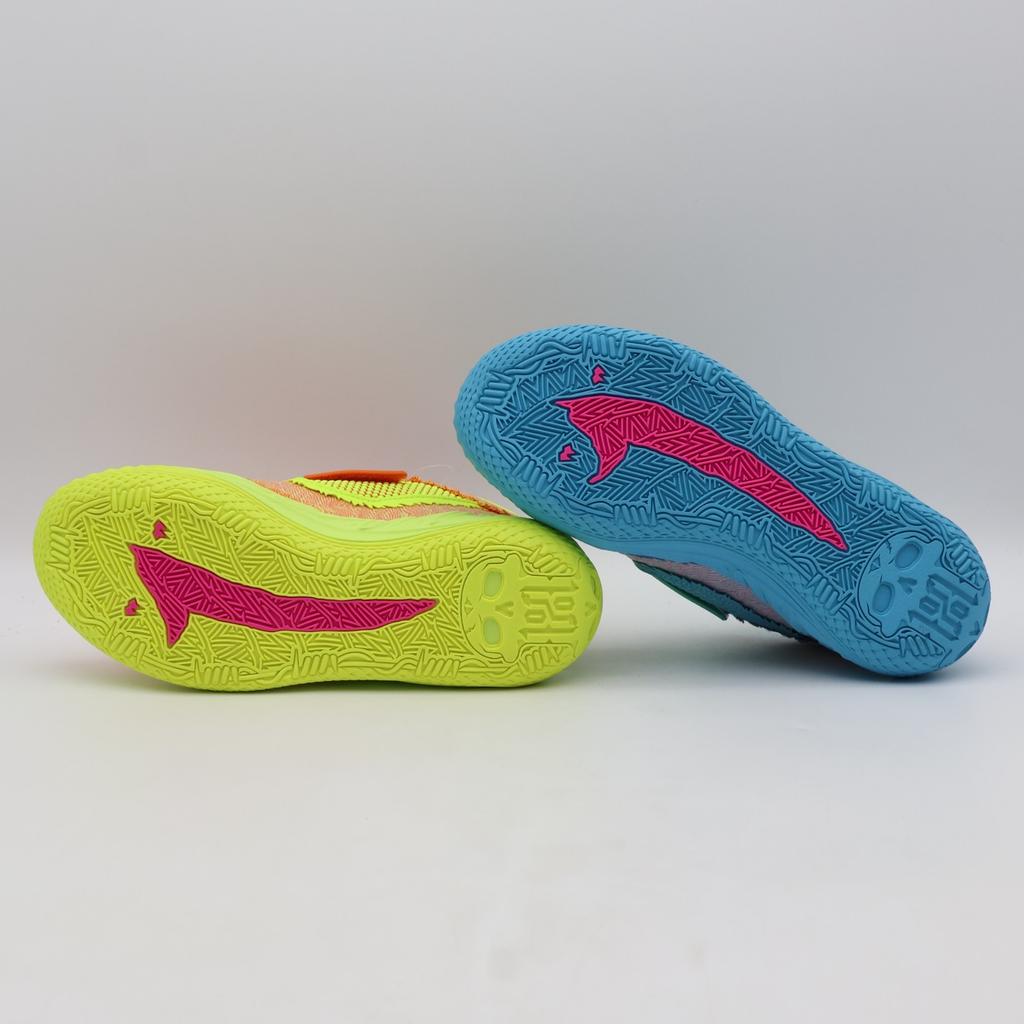 312130-01 Rick And Morty Puma MB05 Rickie Orange Electric Peppermint (Men's)