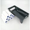 Paint Roller Set with 4 Inch Sponge Rollers 1 Handle 1 Paint Pan and 10 Refills for A3 Steel Container Projects