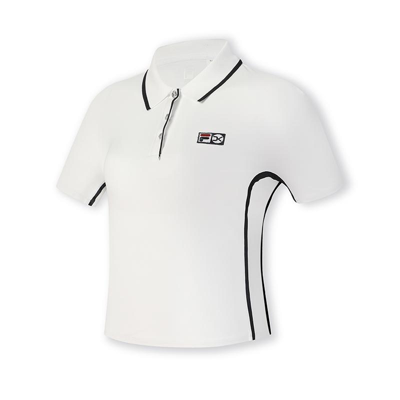 

Новая женская рубашка-поло FILA нефритово-белого цвета A11W523120F-WT 170/88A/L