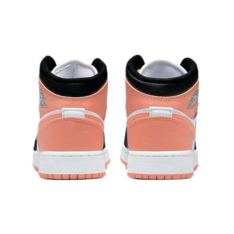 New Jordan 1 Mid White Light Madder Root GS DM9077-108